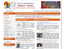 Tablet Screenshot of anonsdebicki.pl